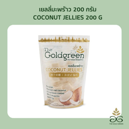 The Goldgreen Coconut Jelly Jellies 200g