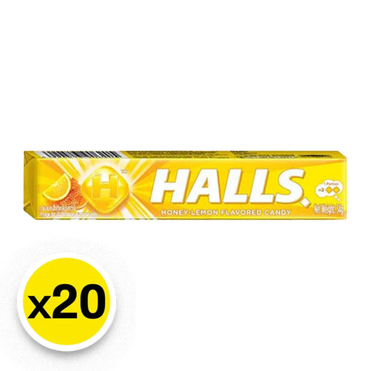 Halls Honey Lemon x20