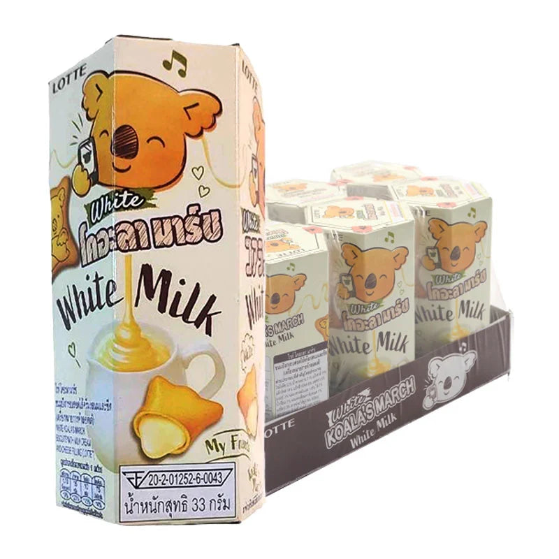 Koala's March White Milk Cream And Cheese Biscuit 33g x6