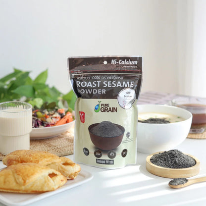 Pure Grain 100% Ground Roasted Black Sesame 80g