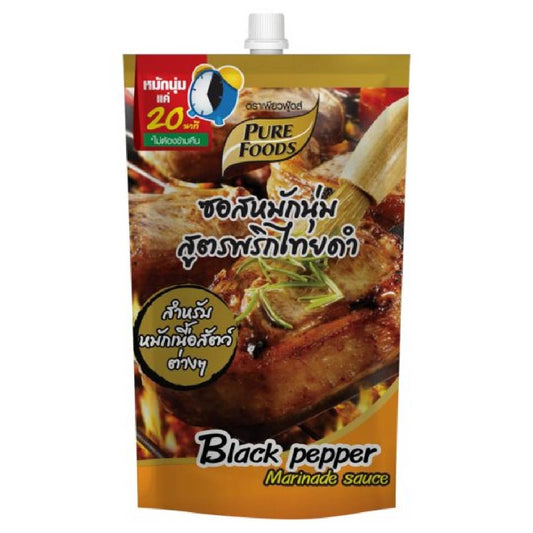 Pure Food Black Pepper Marinade Sauce