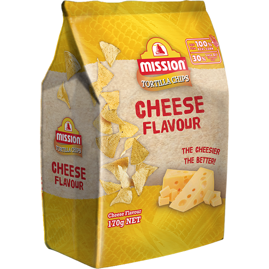 Mission Cheese Flavoured Tortilla Chips