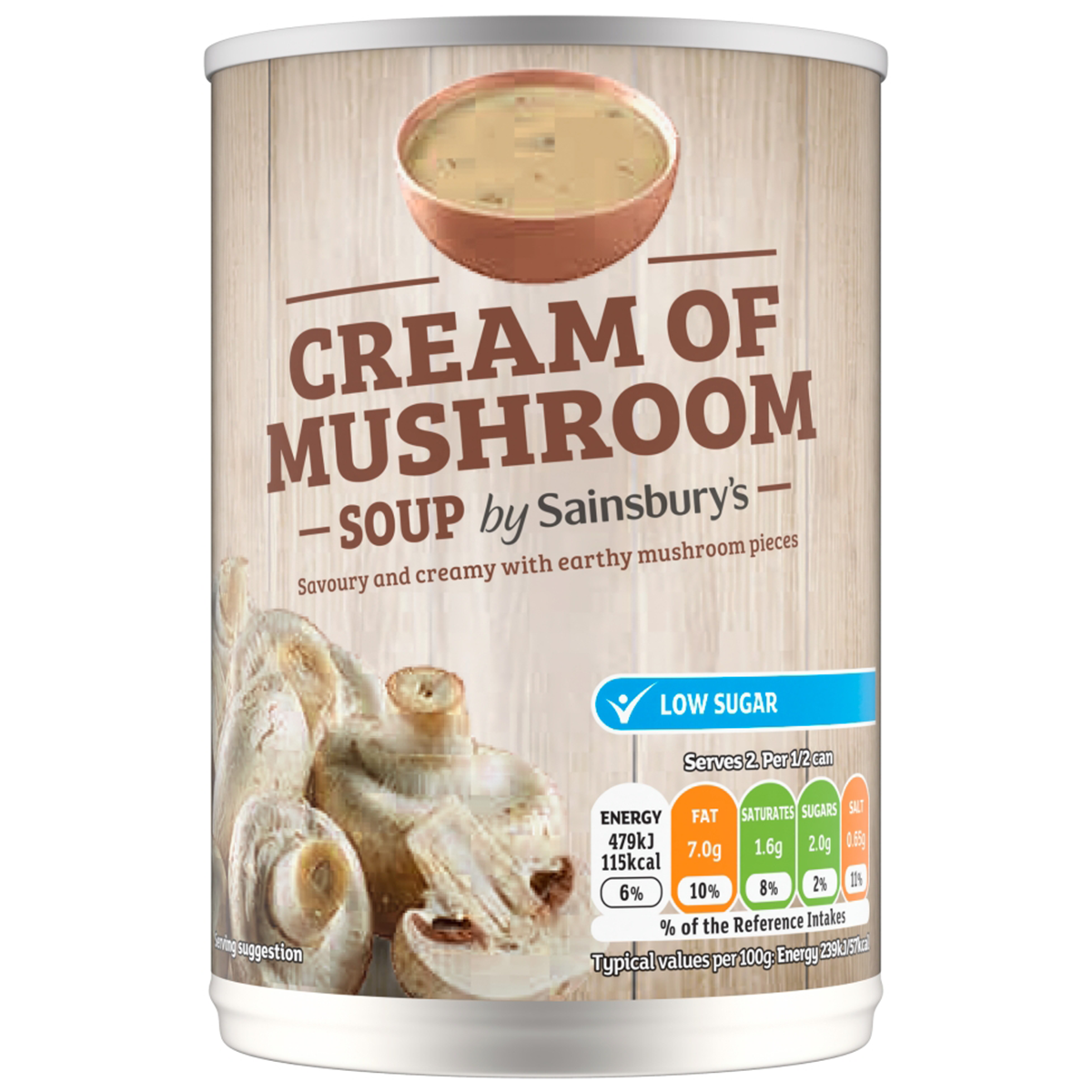 Sainsbury's Cream Of Mushroom Soup