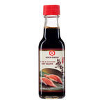 Kikkoman Sushi & Sashimi Soy Sauce bottle with label, traditional Japanese flavor for sushi and sashimi.