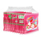 HARTBEAT Jumbo Candy Strawberry and Lychee flavor, 8 pieces, colorful chewy candies in a clear package.
