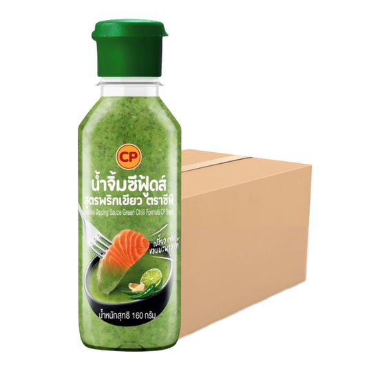 CP Seafood Dipping Sauce Green Chilli Formula 160g x12