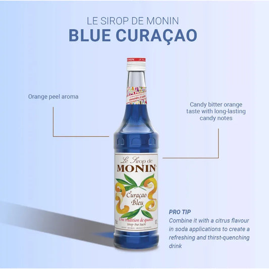 Monin Blue Curacao Syrup 700ml