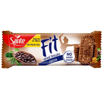 Sante Cocoa Cereal Biscuits, chocolate-flavored confectionery snacks with crispy cereal texture, in a colorful package.