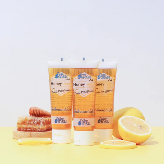 Pure Grain Honey From Wild Flowers Squeeze Tube Type 12 Tubes