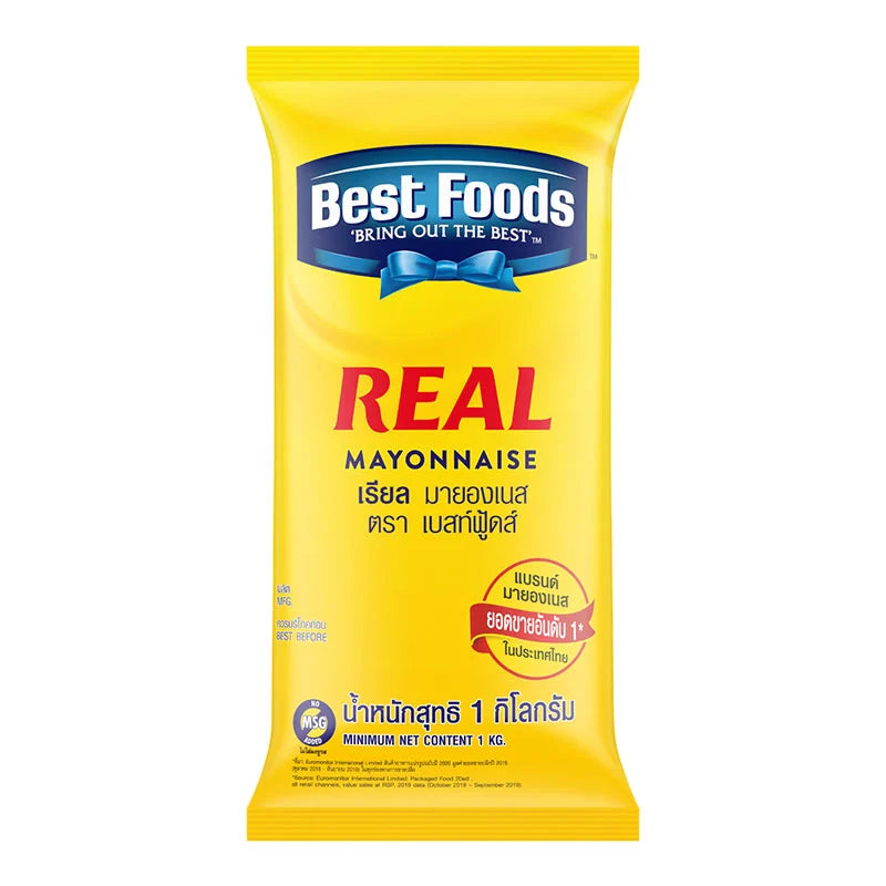 Best Foods Real Mayonnaise 1kg