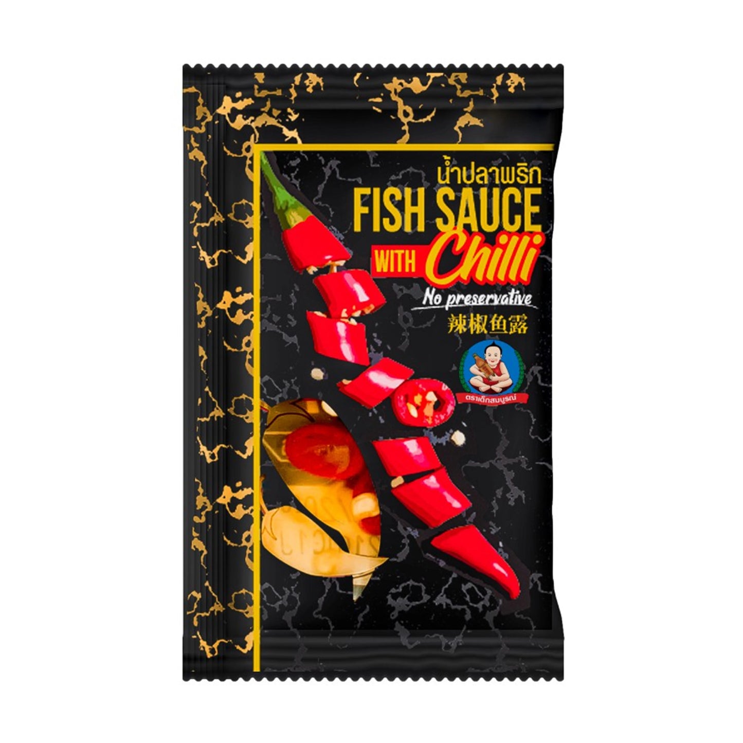 Deksomboon Chili Fish Sauce 7g x10