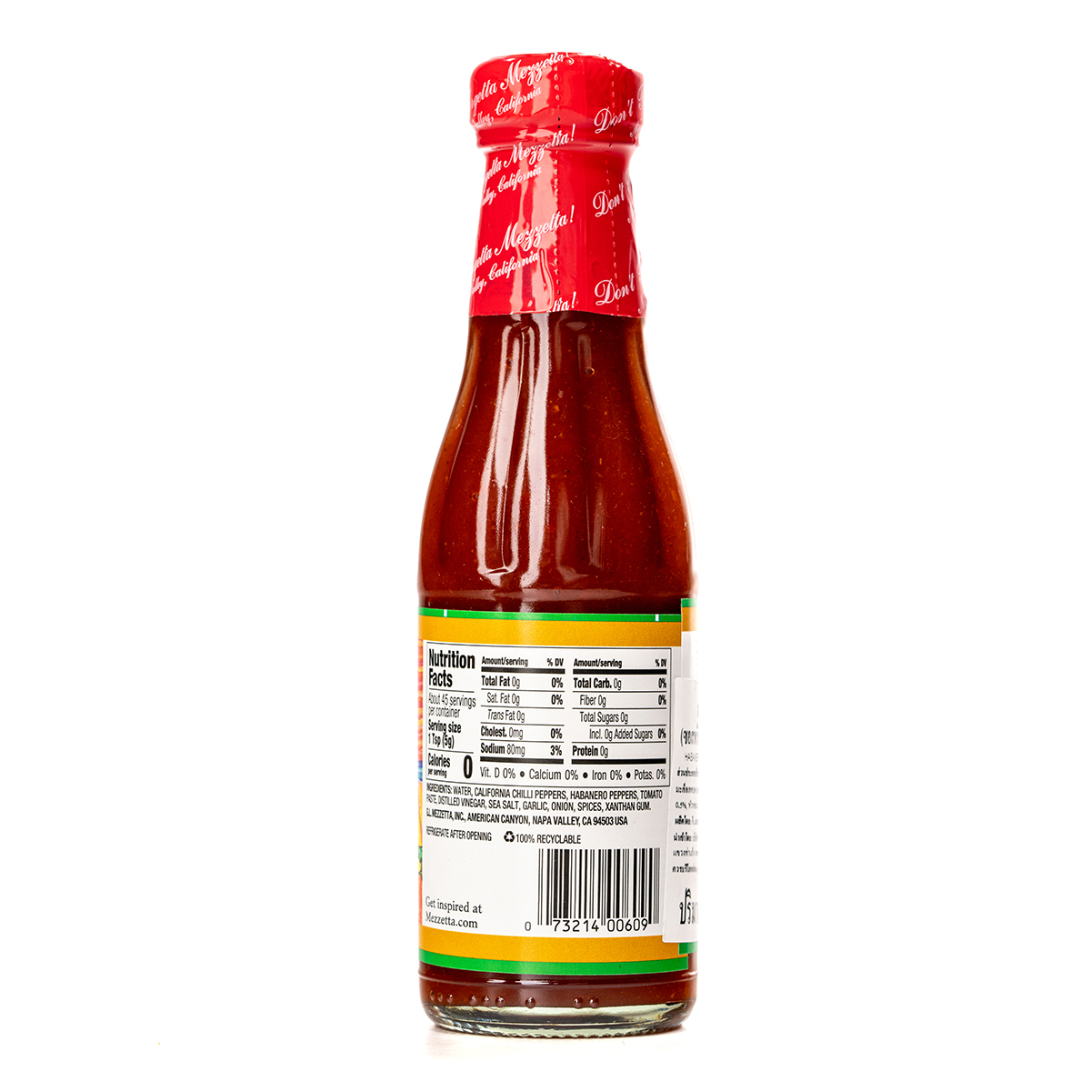 Mezzetta Habanero Hot Sauce