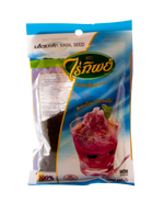 Raitip Sweet Basil Seeds for grocery use, showcasing small green basil seeds in a clear container or packaging.