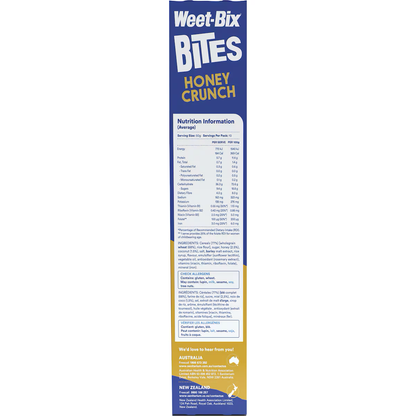 Sanitarium Weet Bix Bites Crunchy Honey Breakfast Cereal
