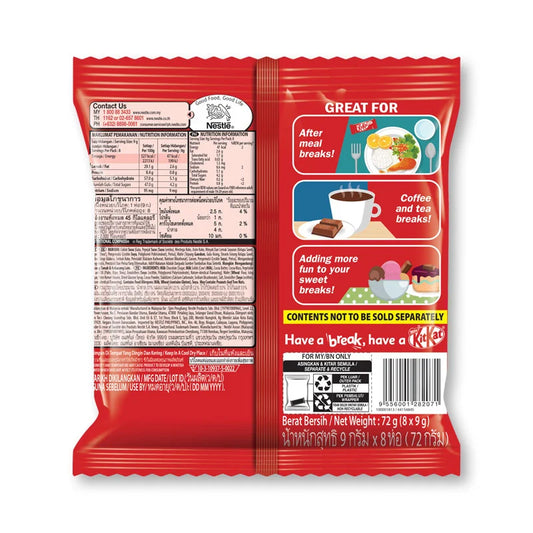 Kitkat Mini Wafer Fingers In Milk Chocolate 9g
