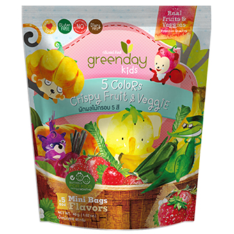 Greenday 5 Colors Crispy Fruit & Veg