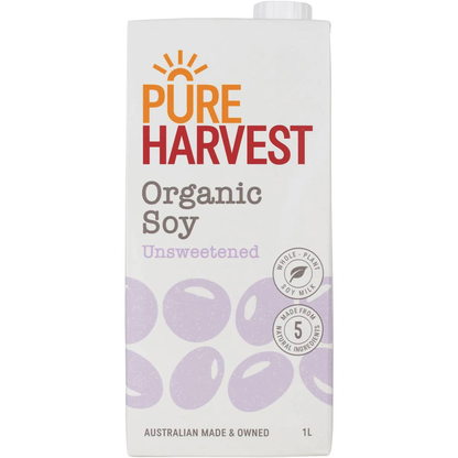 Pureharvest Organic Soy Milk Unsweetened