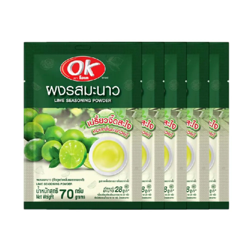 OK Lemon Powder X5 70g