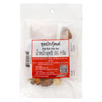 Makro Ba-Kut-Teh herbal soup set in 55g dry grocery package, featuring dried herbs in a clear plastic bag.
