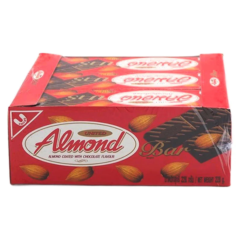 United Almond Bar 19g x12
