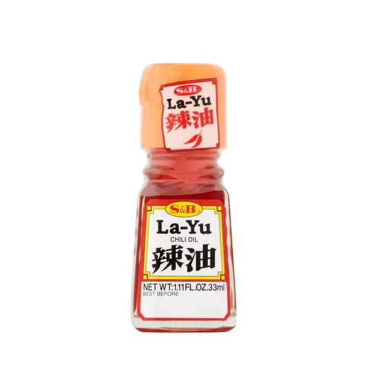 S & B Corn Oil And Red Pepper Bottles 33ml x6