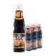 DEK SOM BOON Mushroom Sauce in a 300ml bottle, displayed in a six-pack, with fresh mushrooms and ingredients on the label.