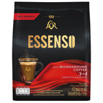Lor Essen So 3-in-1 drink mix in a colorful package, featuring a glass of prepared beverage with frothy top and vibrant branding.
