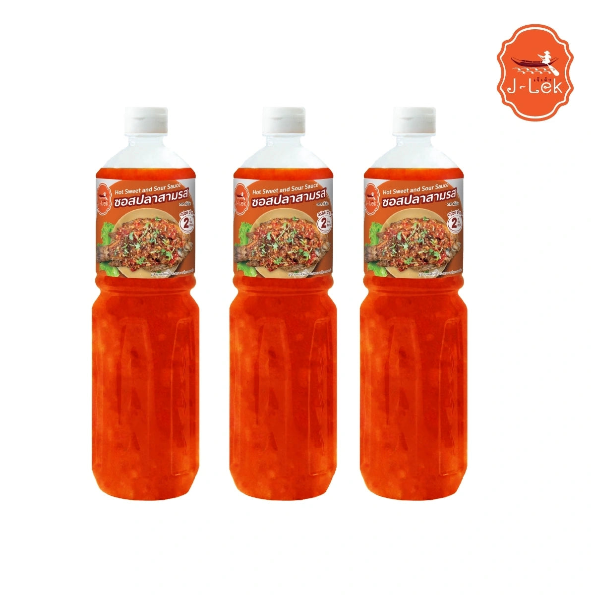 J-lek Three-flavor Fish Sauce Bottles 550g