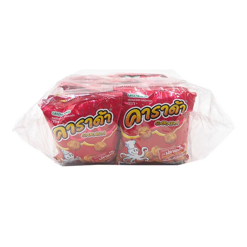 Carada Crispy Snack Squid Flavor 14g x12