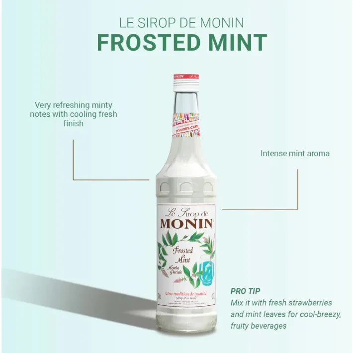 Monin Frosted Mint Syrup 700ml