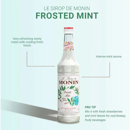 Monin Frosted Mint Syrup 700ml