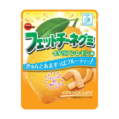 Bourbon Fettuccine Gummy With Concentrated Lemon Juice