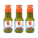 Three bottles of J-LEK Seafood Dipping Sauce, 345g each, shown in a pack, with labels and caps visible.