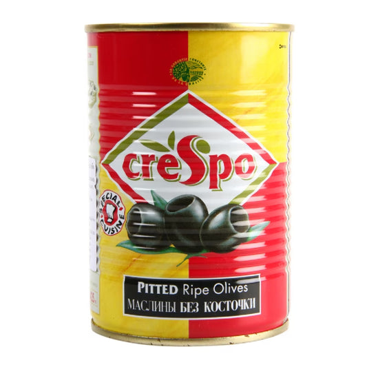 Crespo Pitted Black Olives Tin