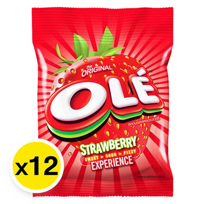 OLE Candy Strawberry Flavored 28g x12