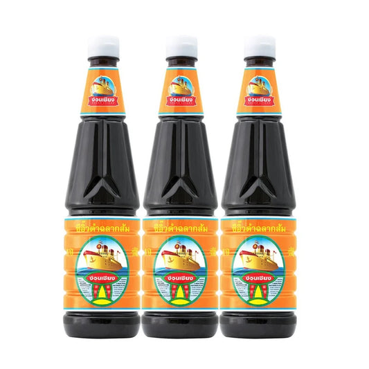 Nguan Chiang Dark Soy Sauce Orange Label 940g x3