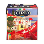 Cirio Pasta Sauce jar from Cirio dry grocery collection, featuring a label with Italian ingredients and branding.