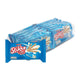 Arnott's Stikko Vanilla Wafer Biscuits in 12g packs, showing crispy vanilla-flavored wafer biscuits with creamy filling.