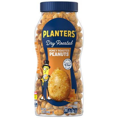 Planters Dry Honey Roasted Peanuts
