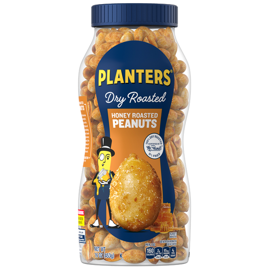 Planters Dry Honey Roasted Peanuts
