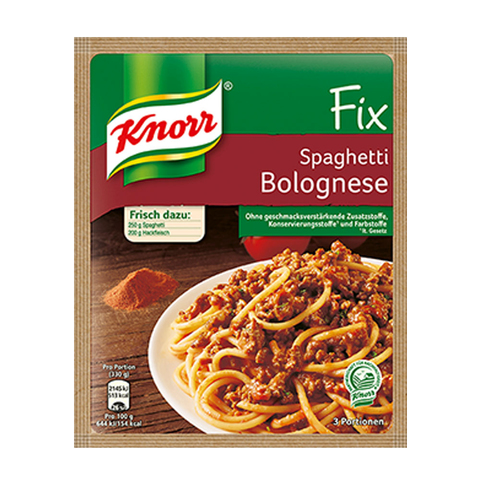 Knorr Spaghetti Bolognese