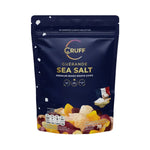 Crunchy Cruff multi-colored fried crispy potatoes snack by Greyhonde with sea salt, perfect for savory confectionery enjoyment.