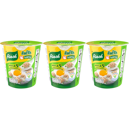 Knorr Rice Porridge Big Cup Pork