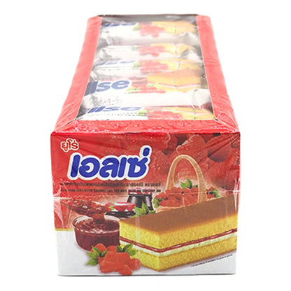 Ellse Layer Butter Cake Raspberry 15g x24