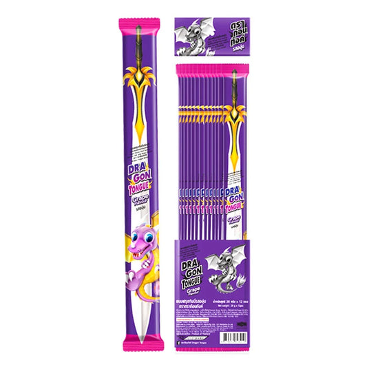 DRAGON TONGUE Grape 12 Sachets 20g