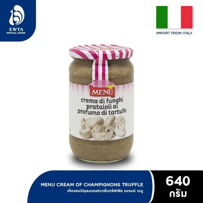 Menu Cream Champignons Truffle