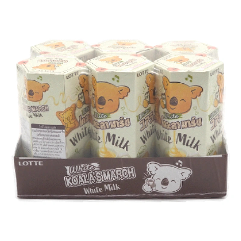 Koalas March White Milk Cream And Cheese Biscuit 33g x6