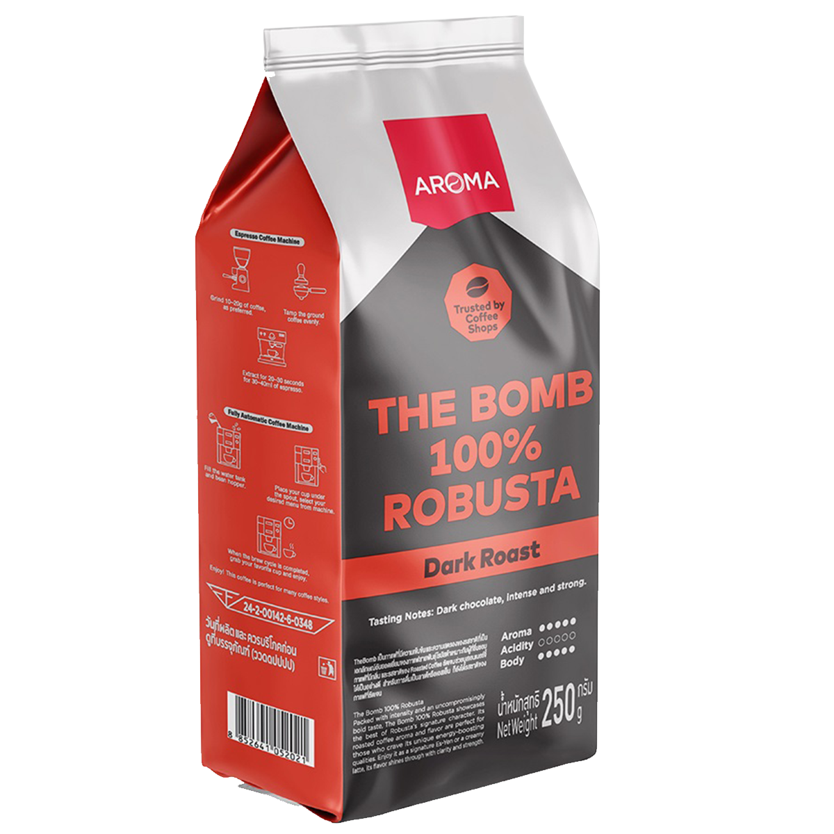 Aroma The Bomb Robusta Roasted Coffee