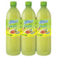 FATHAI Lime Juice 1L bottle, three-pack, with fresh lime juice visible in clear plastic bottles on a white background.