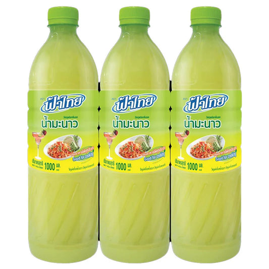 Fathai Lime Juice 1L x3